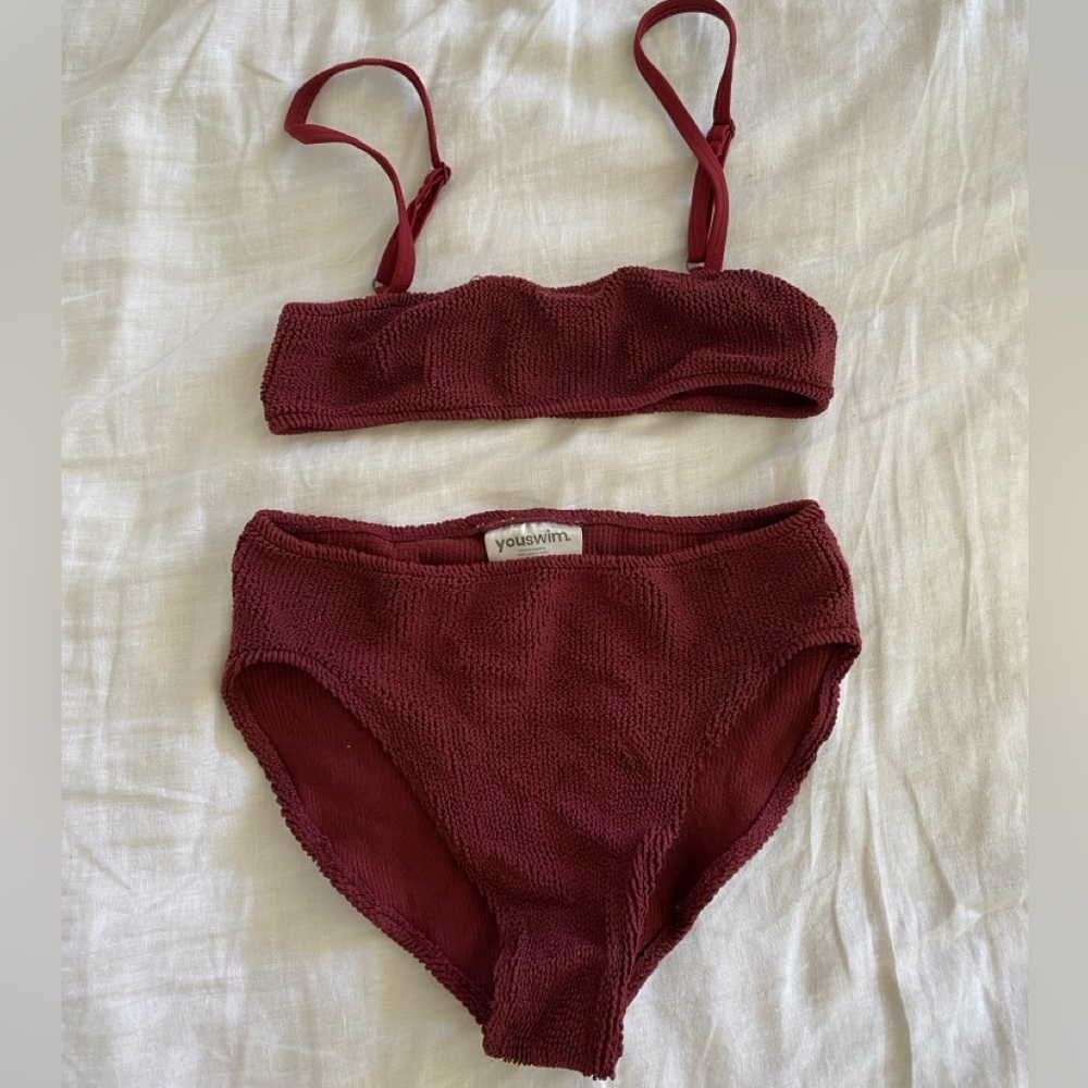Youswim Poise High-Waist in Garnet
